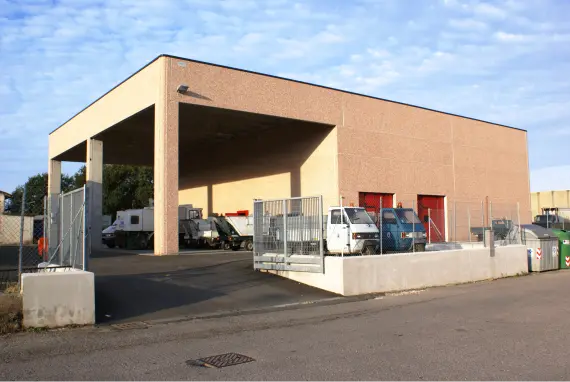 immagine del magazziono comunale