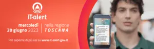 Logo IT-alert  - 28 Giugno test in Toscana