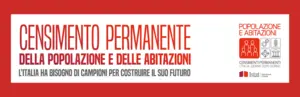 banner con scritta 'censimento permanente'