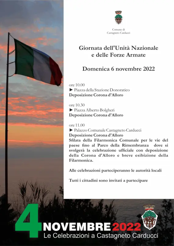 locandina delle celebrazioni locandina delle celebrazioni