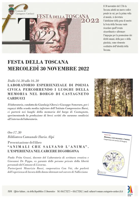 locandina eventi a castagneto carducci locandina eventi a castagneto carducci