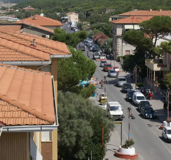 immagine del viale italia