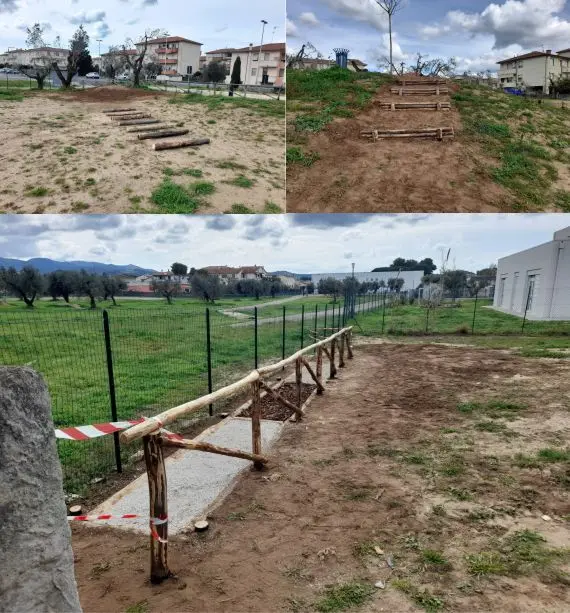 immagini percorso di nordik walking 